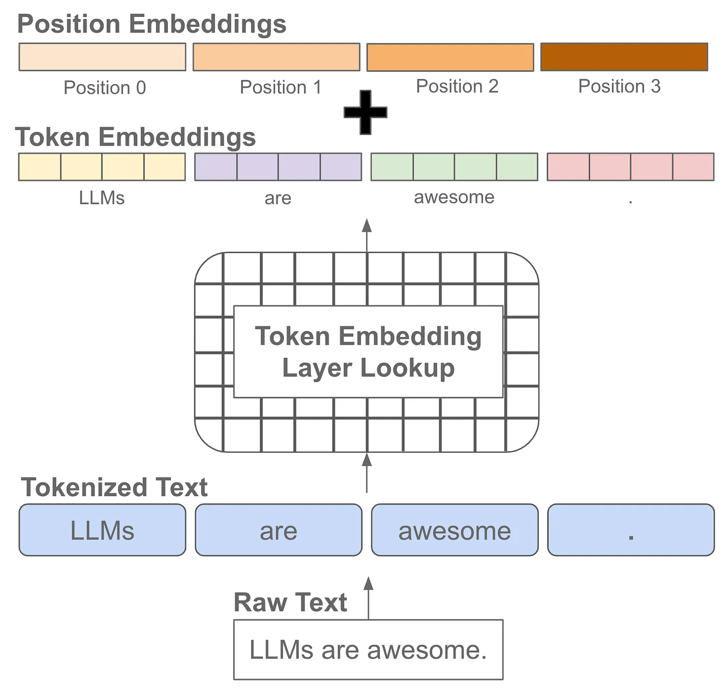 加入位置信息，目前广泛采用的是RoPE位置编码,因为其具有良好的外推性