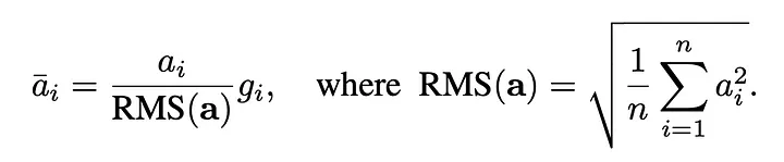 RMS-Norm计算公式